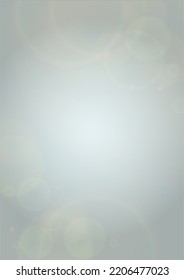Vector Magical Gold Shine Background with Blurred Glowing Circles on Black. Starlight Fog Texture. Glitter Holiday Print. Christmas and New Year Design. Glowing Light on Dark Purple. Bokeh Background.