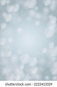El fondo del Vector mágico de oro brilla con unos Círculos brillantes borrosos en negro. Textura de niebla estelar. Impresión de vacaciones brillante. Diseño de Navidad y Año Nuevo. Luz brillante en morado oscuro. Fondo Bokeh.