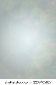 Vector Magical Gold Shine Background with Blurred Glowing Circles on Black. Starlight Fog Texture. Glitter Holiday Print. Christmas and New Year Design. Glowing Light on Dark Purple. Bokeh Background.
