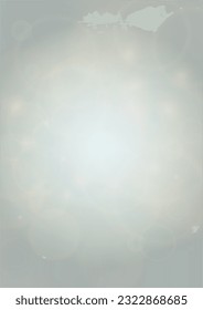 Vector Magical Gold Shine Background with Blurred Glowing Circles on Black. Starlight Fog Texture. Glitter Holiday Print. Christmas and New Year Design. Glowing Light on Dark Purple. Bokeh Background.