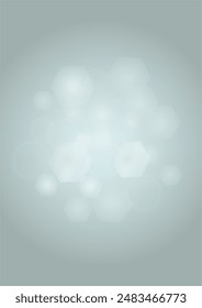 Vector Magical Gold Shine Background with Blurred Glowing Circles on Black. Starlight Fog Texture. Glitter Holiday Print. Christmas and New Year Design. Glowing Light on Dark Purple. Bokeh Background.