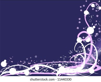 vector magical purple design