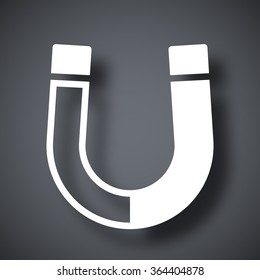 Vector magnet icon
