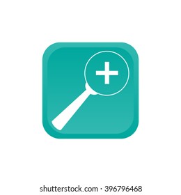 Vector Magnifier Glass and Zoom