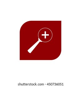 Vector Magnifier Glass and Zoom