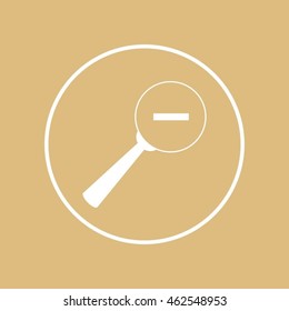 Vector Magnifier Glass and Zoom