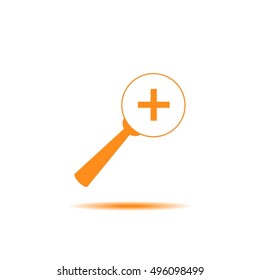 Vector Magnifier Glass and Zoom