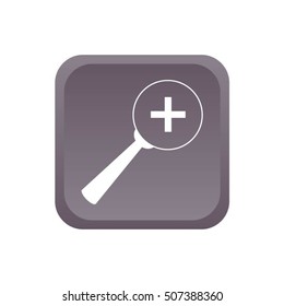 Vector Magnifier Glass and Zoom