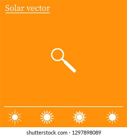 vector magnifying glass