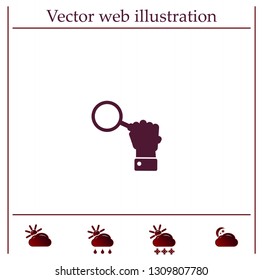 vector magnifying glass