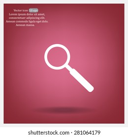 vector magnifying glass