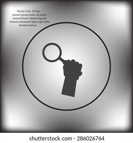 vector magnifying glass