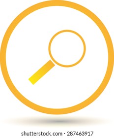 vector magnifying glass