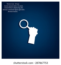 vector magnifying glass