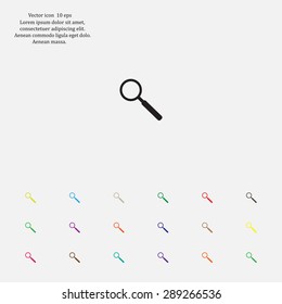 vector magnifying glass