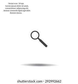 vector magnifying glass