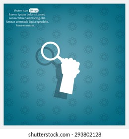 vector magnifying glass