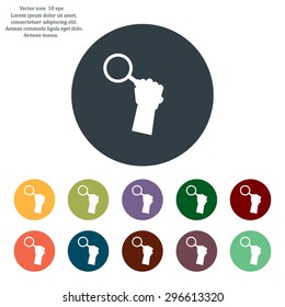 vector magnifying glass