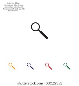 vector magnifying glass