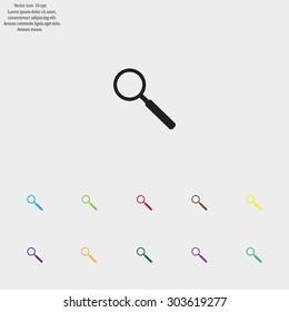 vector magnifying glass