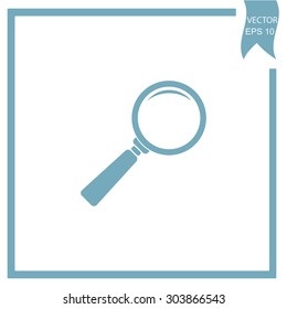 vector magnifying glass