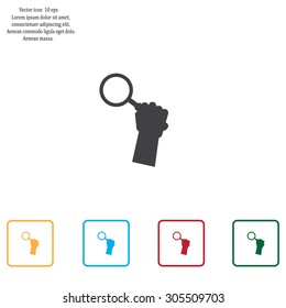 vector magnifying glass