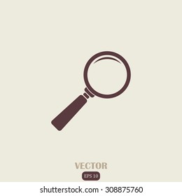 vector magnifying glass