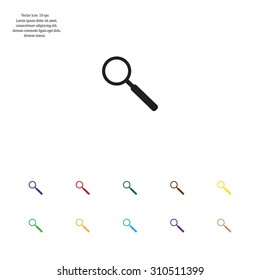 vector magnifying glass