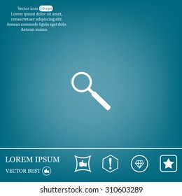 vector magnifying glass