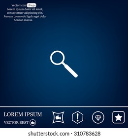 vector magnifying glass