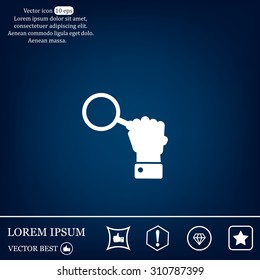 vector magnifying glass