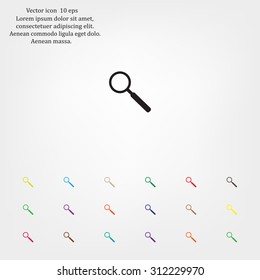 vector magnifying glass