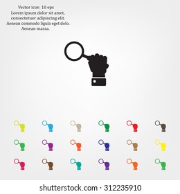 vector magnifying glass