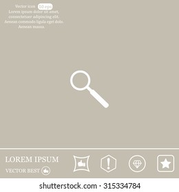 vector magnifying glass