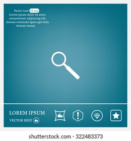 vector magnifying glass