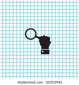 vector magnifying glass