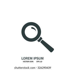vector magnifying glass