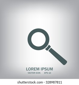 vector magnifying glass