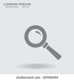 vector magnifying glass
