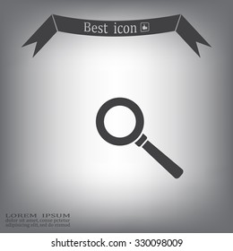 vector magnifying glass