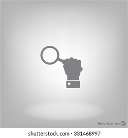 vector magnifying glass