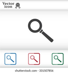vector magnifying glass