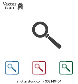 vector magnifying glass