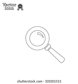 vector magnifying glass