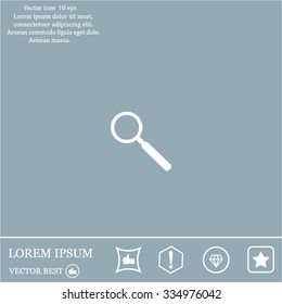 vector magnifying glass