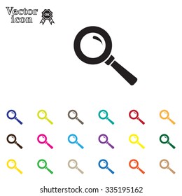 vector magnifying glass