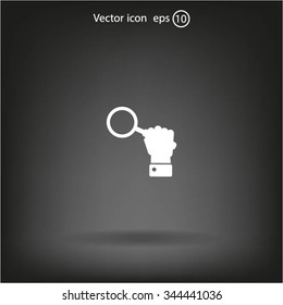 vector magnifying glass