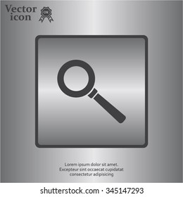 vector magnifying glass