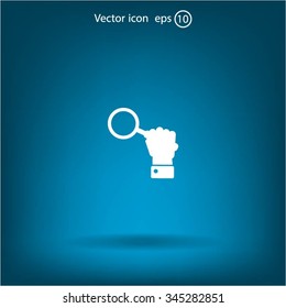 vector magnifying glass