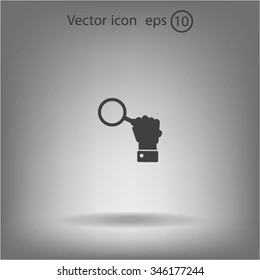 vector magnifying glass
